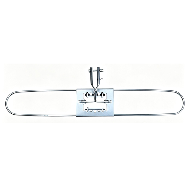 A705.0316.1  3” Metal Dust Mop Frame With Zinc Plated